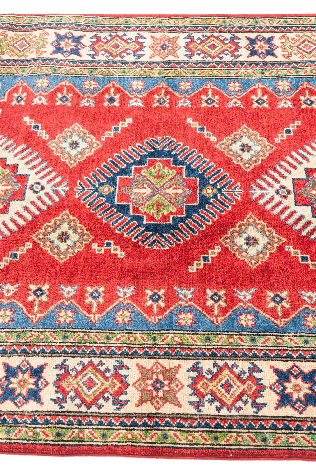 4' 1 x 6' Hand Knotted Kazak Rug