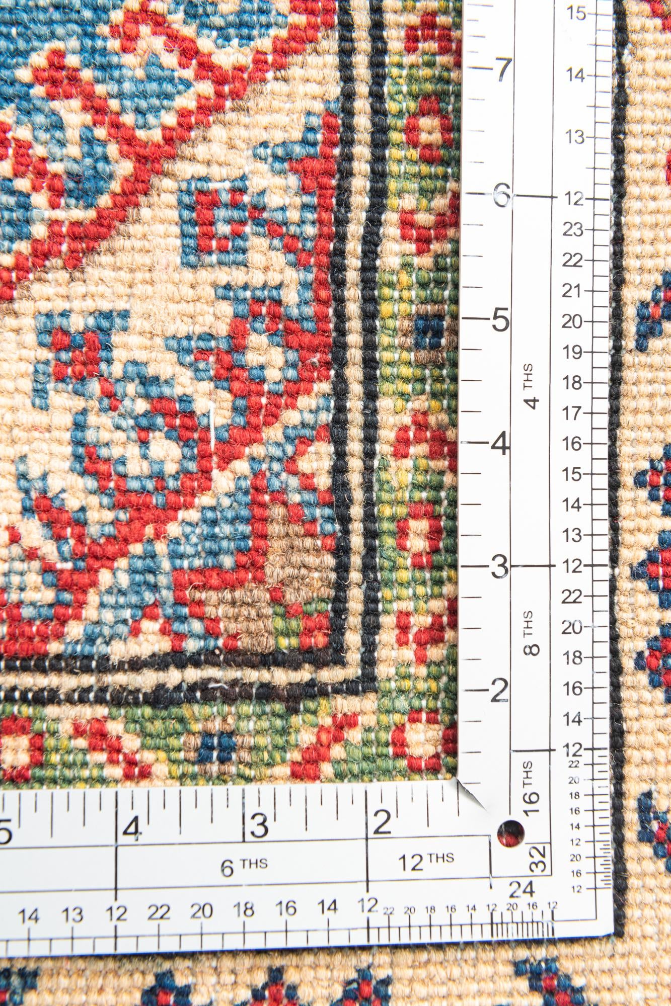4' 1 x 6' Hand Knotted Kazak Rug