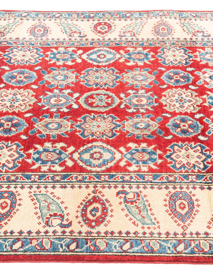 Detail image of 4' x 6' 4  Hand Knotted Kazak Rug