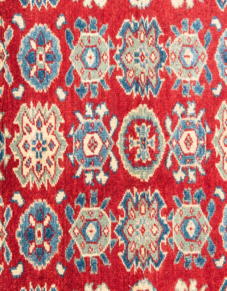 Detail image of 4' x 6' 4  Hand Knotted Kazak Rug