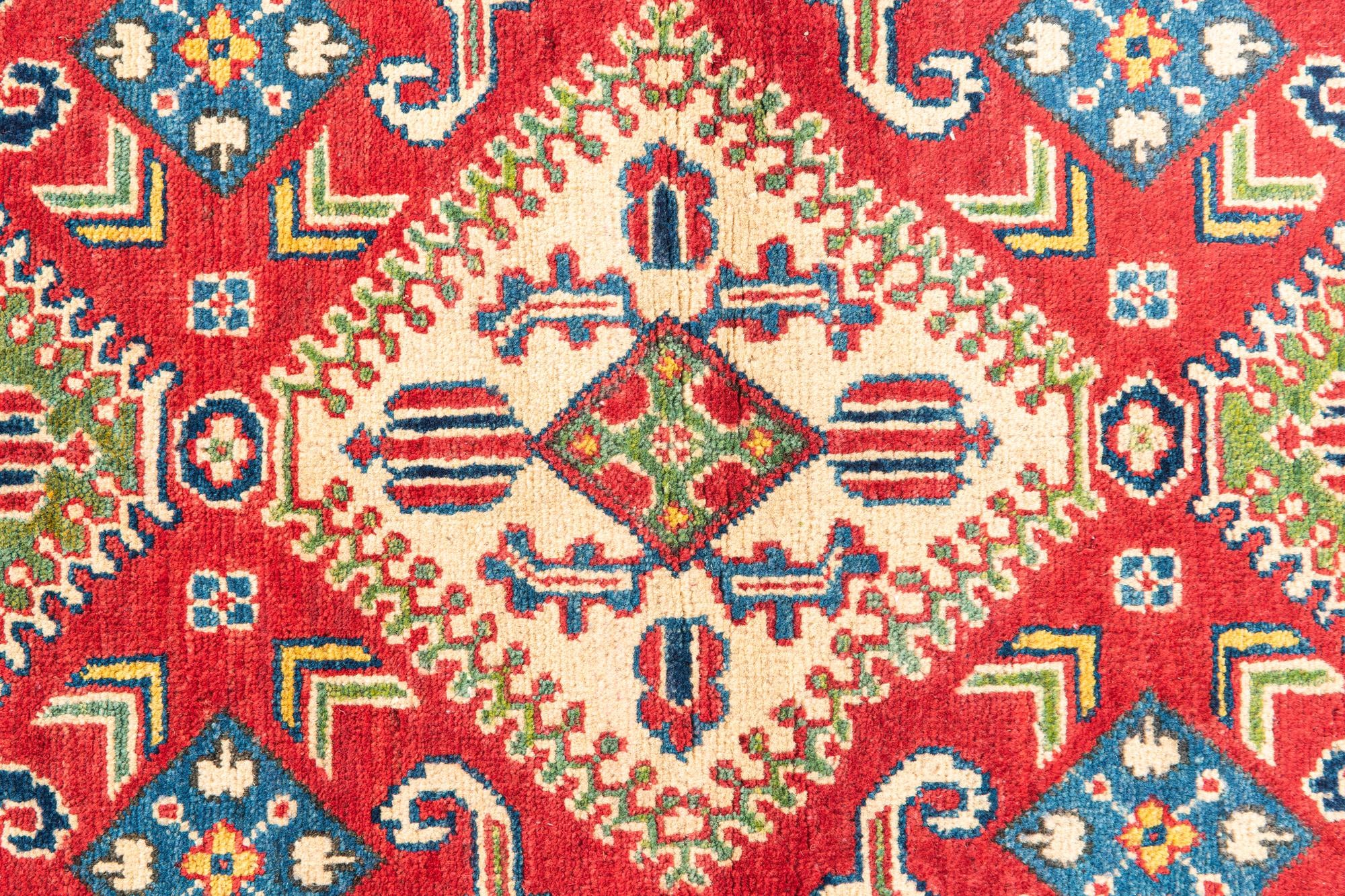 4' 1 x 6' 1 Hand Knotted Kazak Rug
