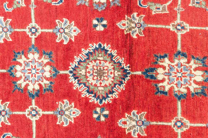 4' x 6' Hand Knotted Kazak Rug