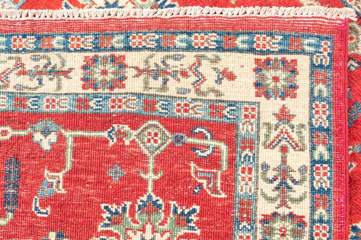 4' x 6' Hand Knotted Kazak Rug