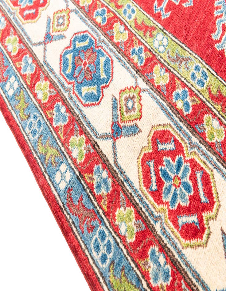Detail image of 6' 8 x 9' 7  Hand Knotted Kazak Rug