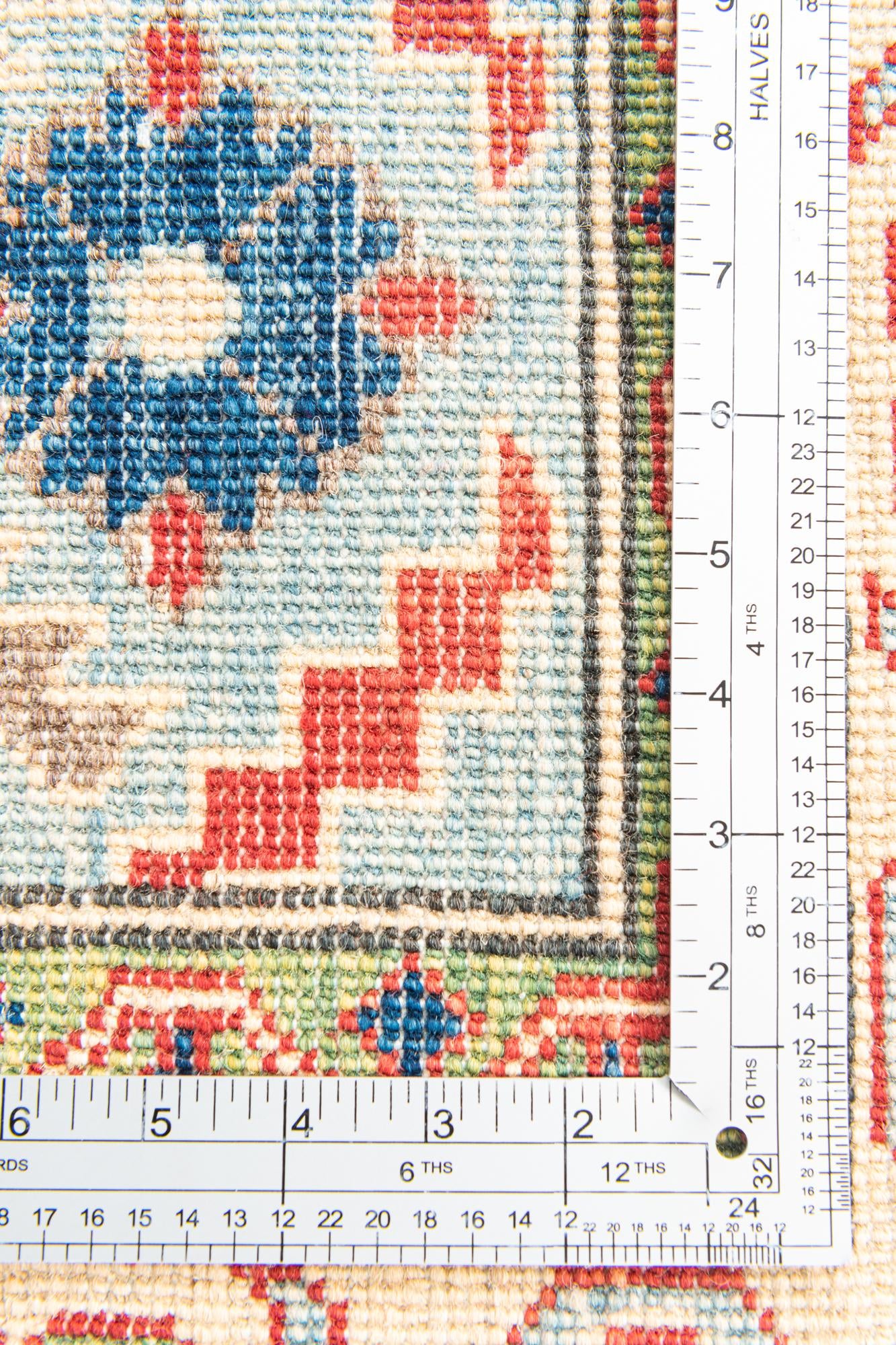 5' 6 x 7' 5 Hand Knotted Kazak Rug