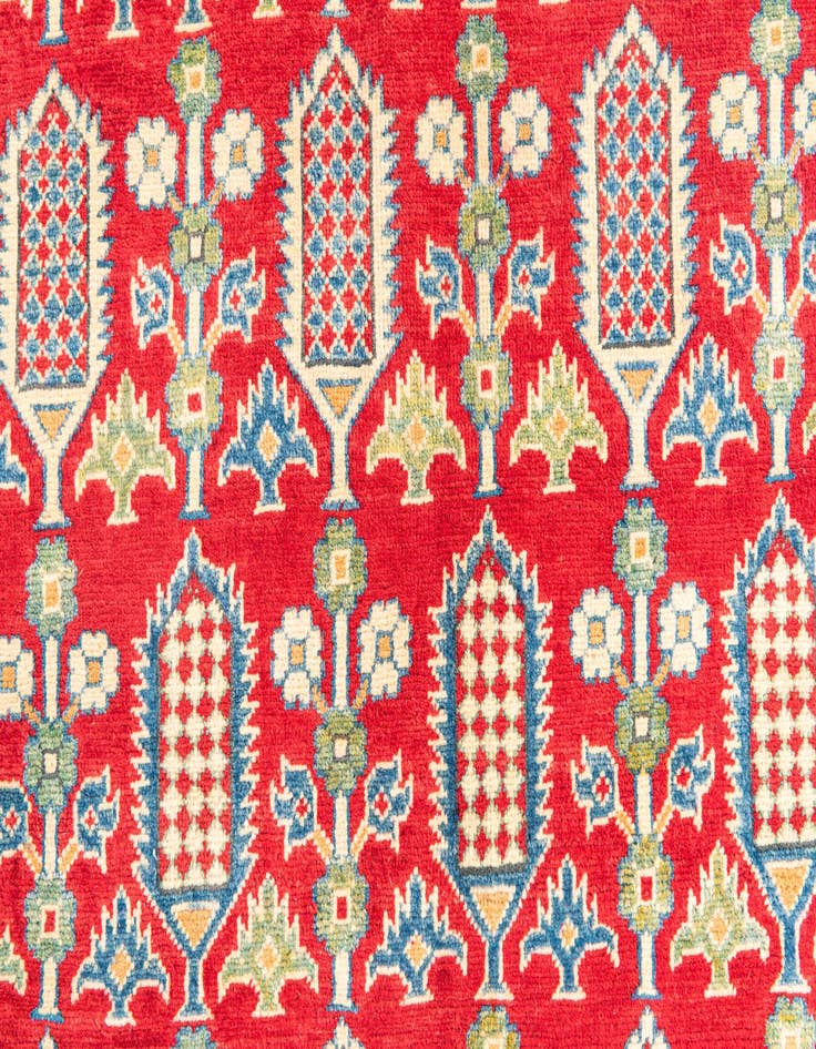 Detail image of 5' x 7' 5  Hand Knotted Kazak Rug