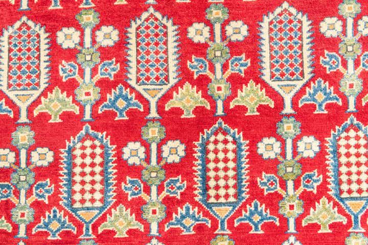 5' x 7' 5 Hand Knotted Kazak Rug