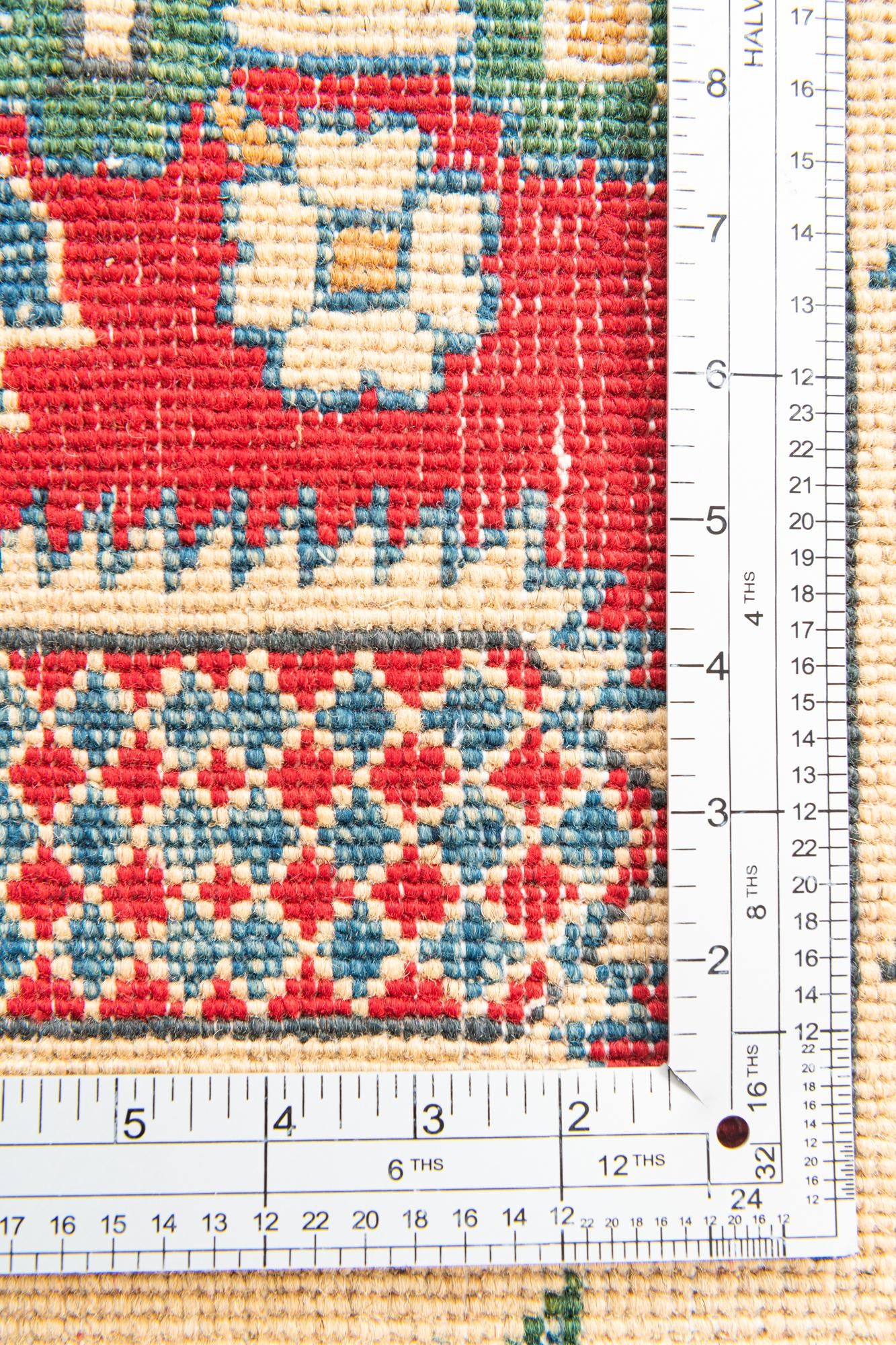 5' x 7' 5 Hand Knotted Kazak Rug
