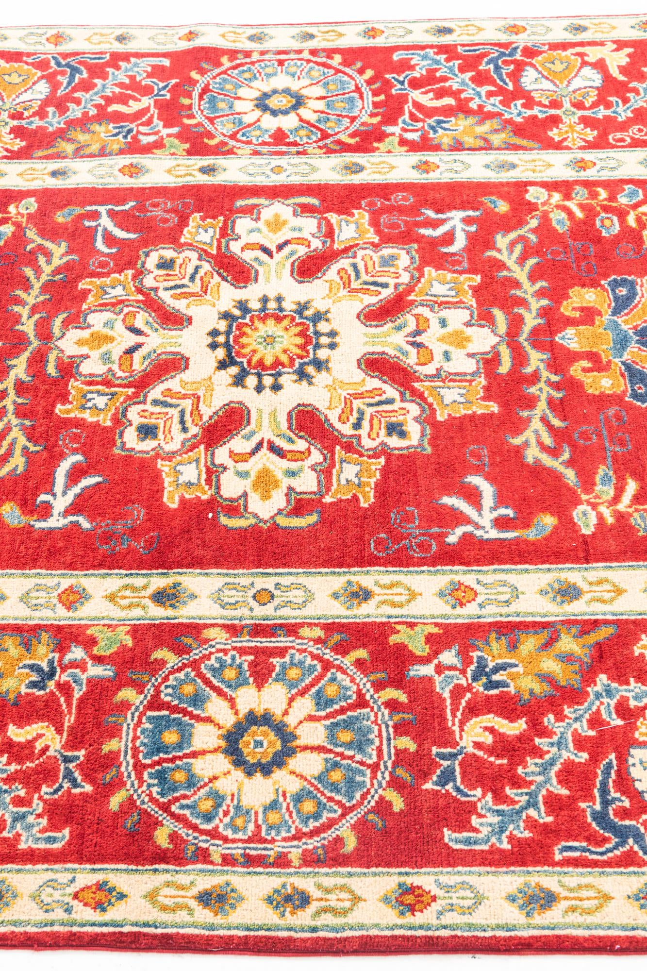 5' x 7' 5 Hand Knotted Kazak Rug