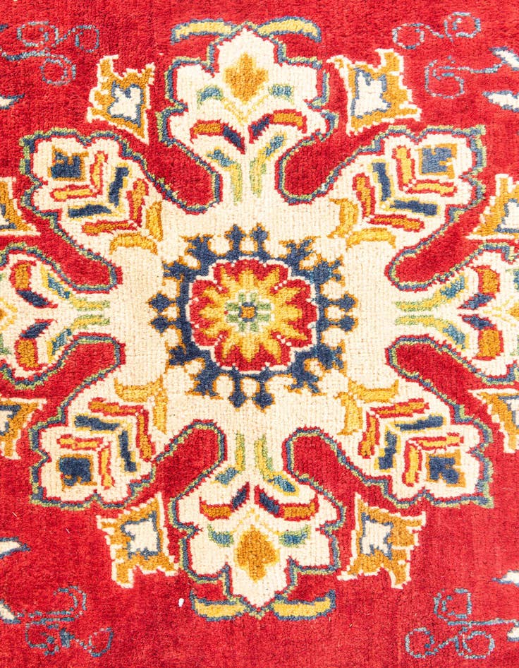 Detail image of 5' x 7' 5  Hand Knotted Kazak Rug