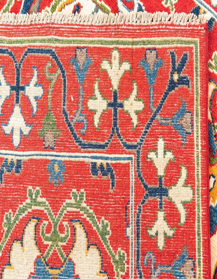 Detail image of 5' x 7'  Hand Knotted Kazak Rug