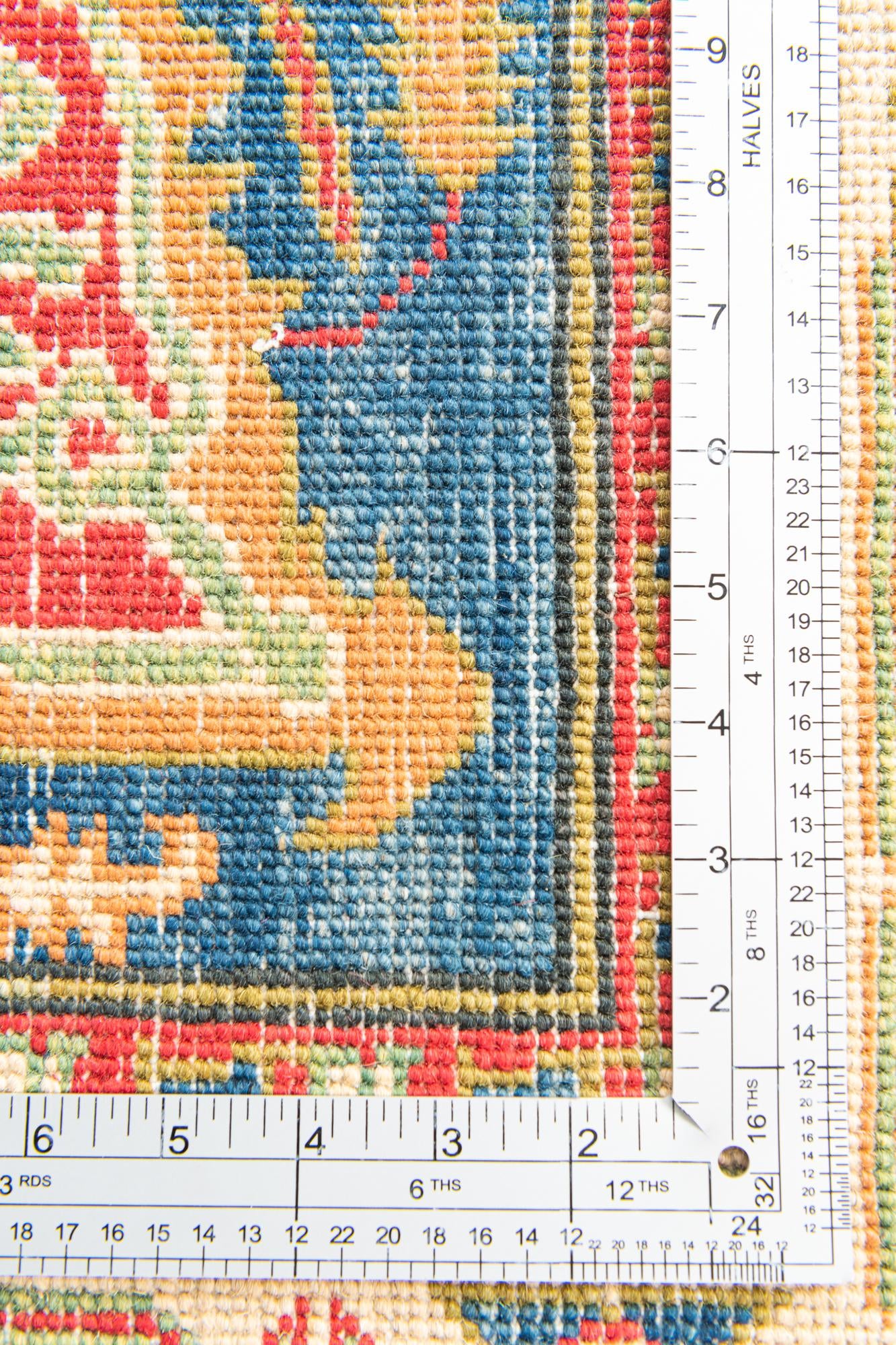 5' 7 x 8' Hand Knotted Kazak Rug