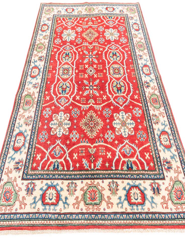 Detail image of 5' 8 x 7' 9  Hand Knotted Kazak Rug