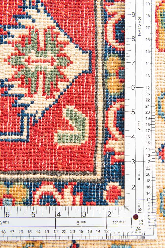 5' 8 x 8' Hand Knotted Kazak Rug