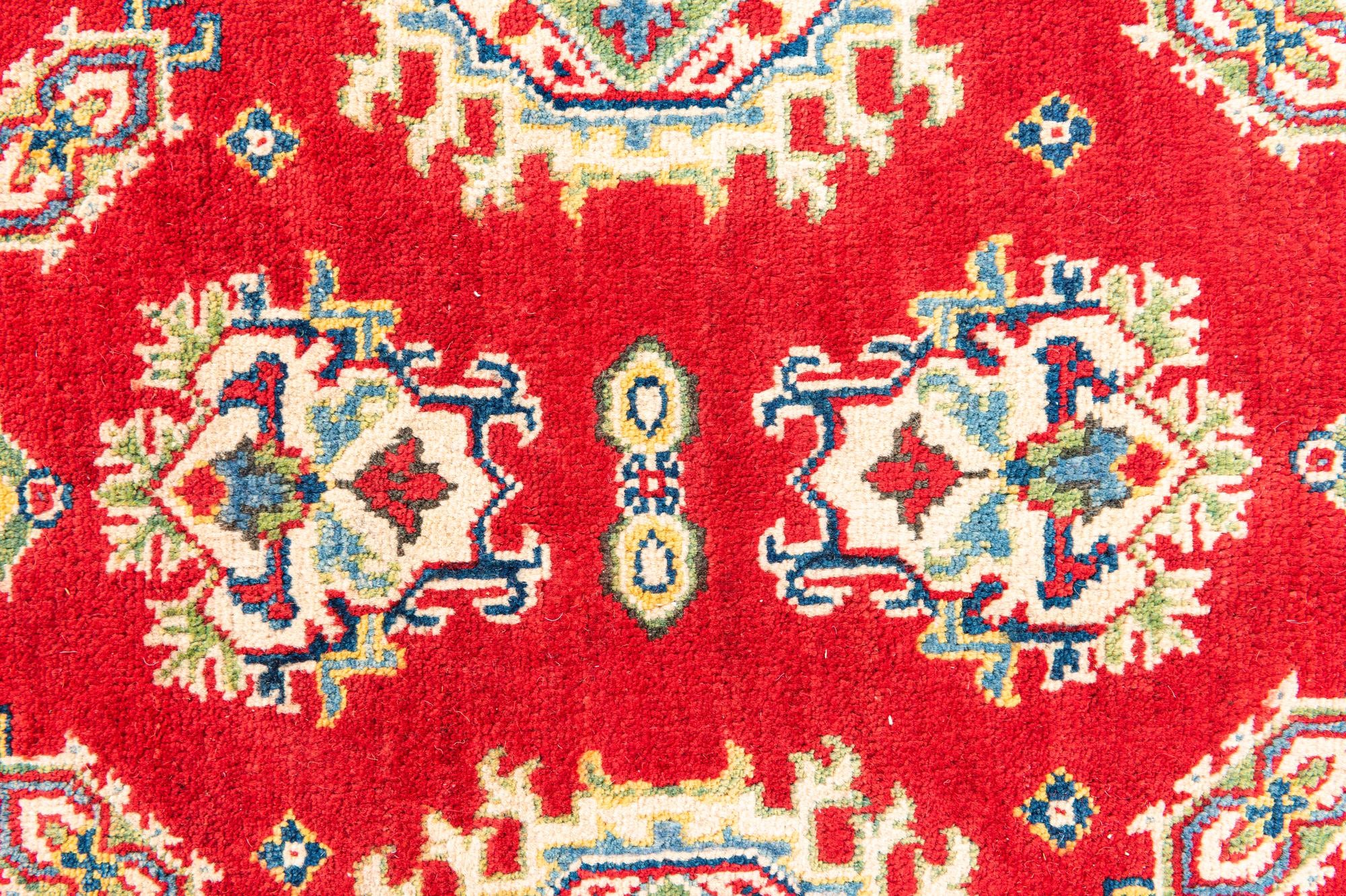 5' 8 x 8' Hand Knotted Kazak Rug