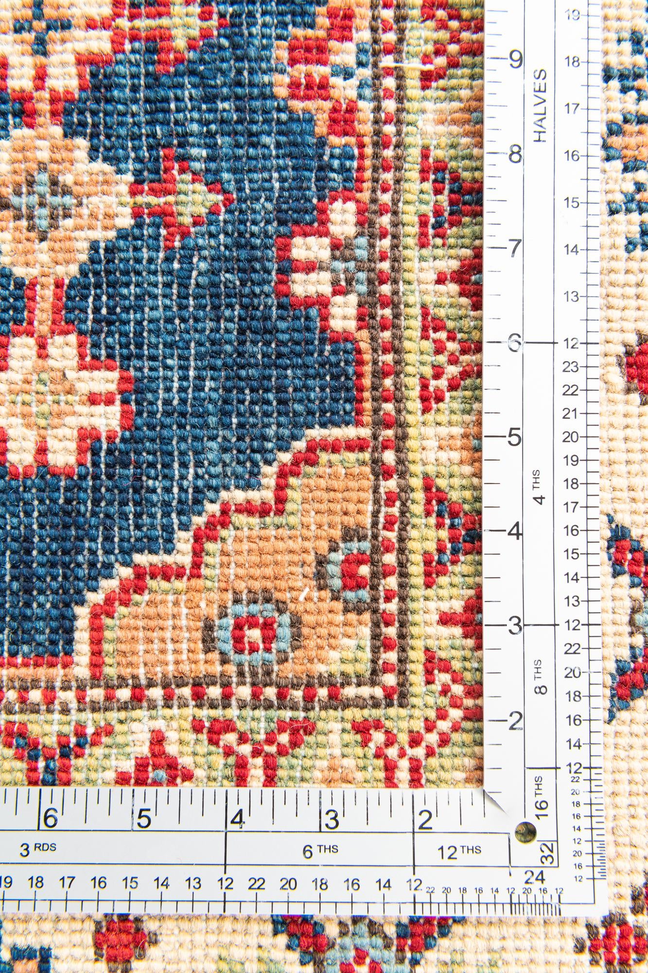 5' 7 x 8' Hand Knotted Kazak Rug