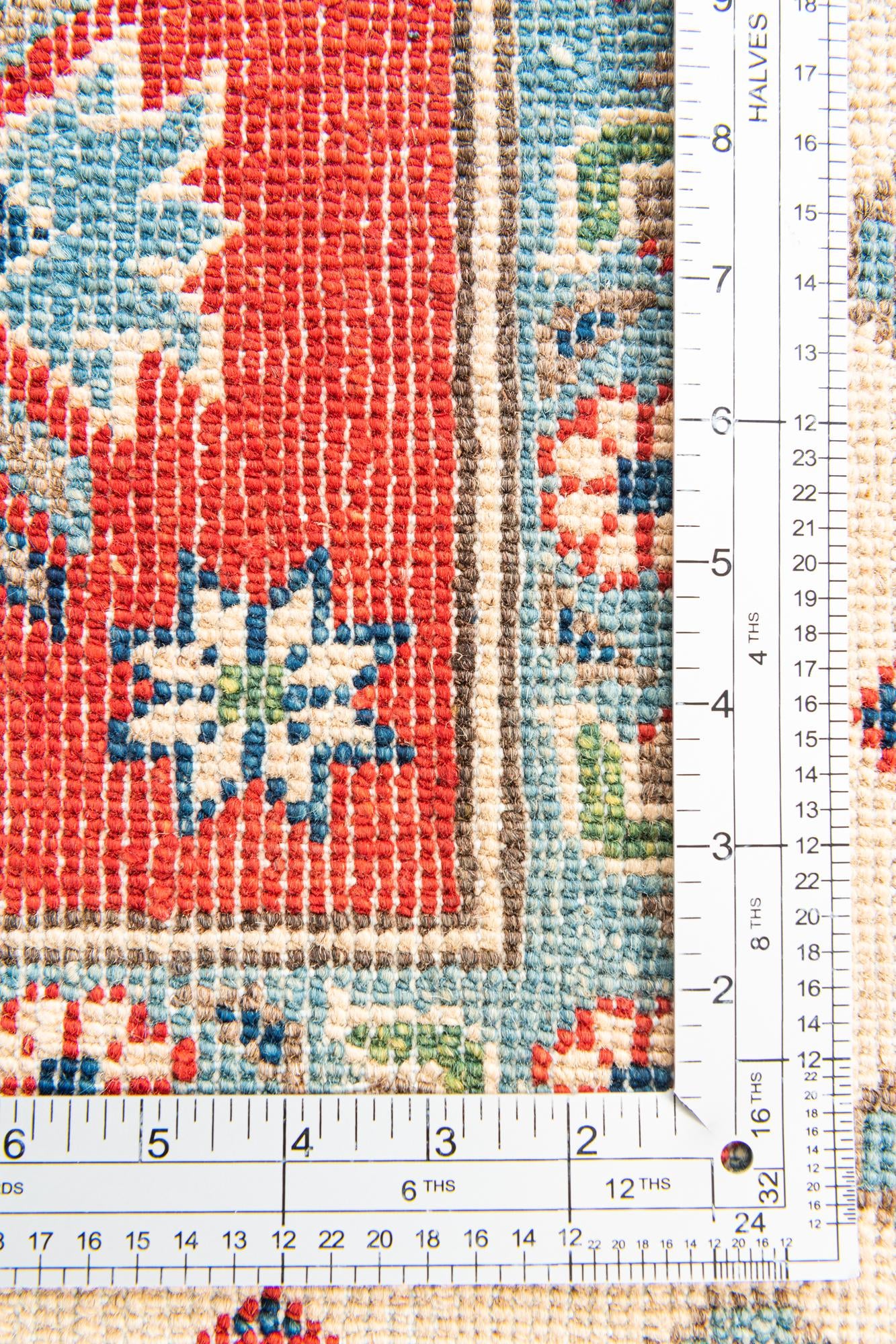 5' 5 x 8' Hand Knotted Kazak Rug