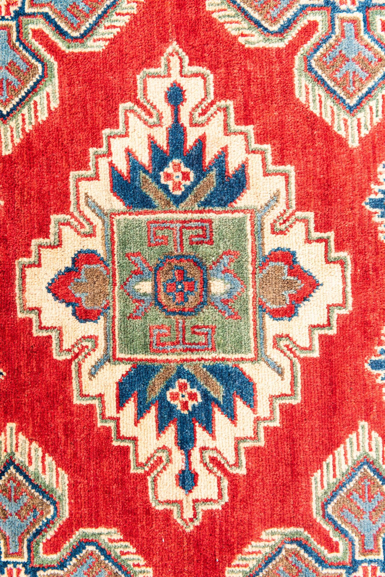 5' 10 x 8' Hand Knotted Kazak Rug