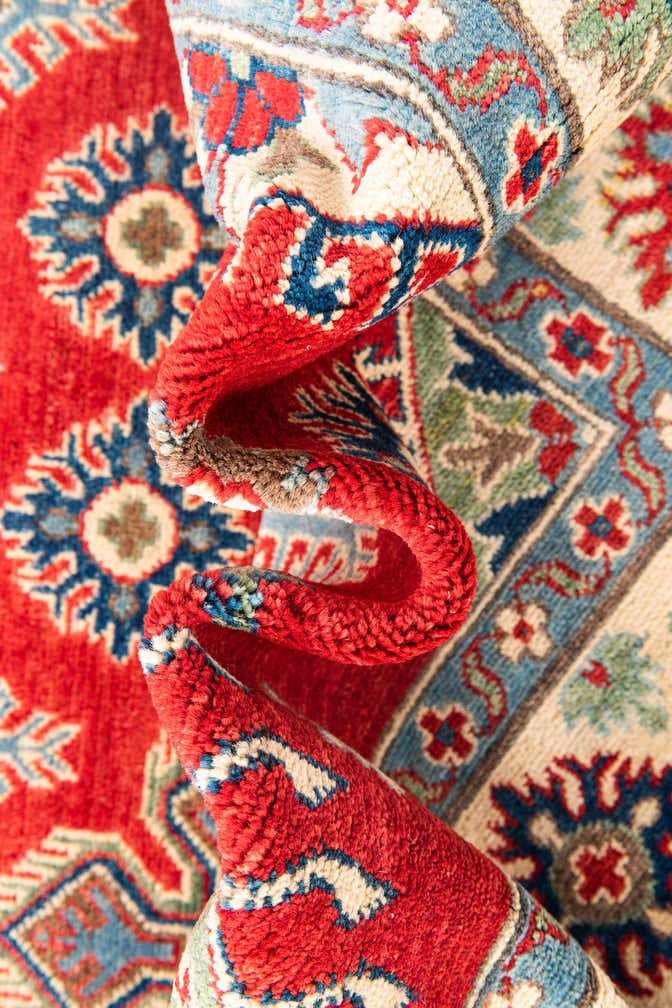 5' 10 x 8' Hand Knotted Kazak Rug