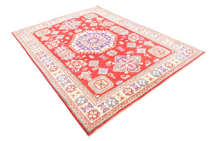 5' 9 x 7' 10 Hand Knotted Kazak Rug