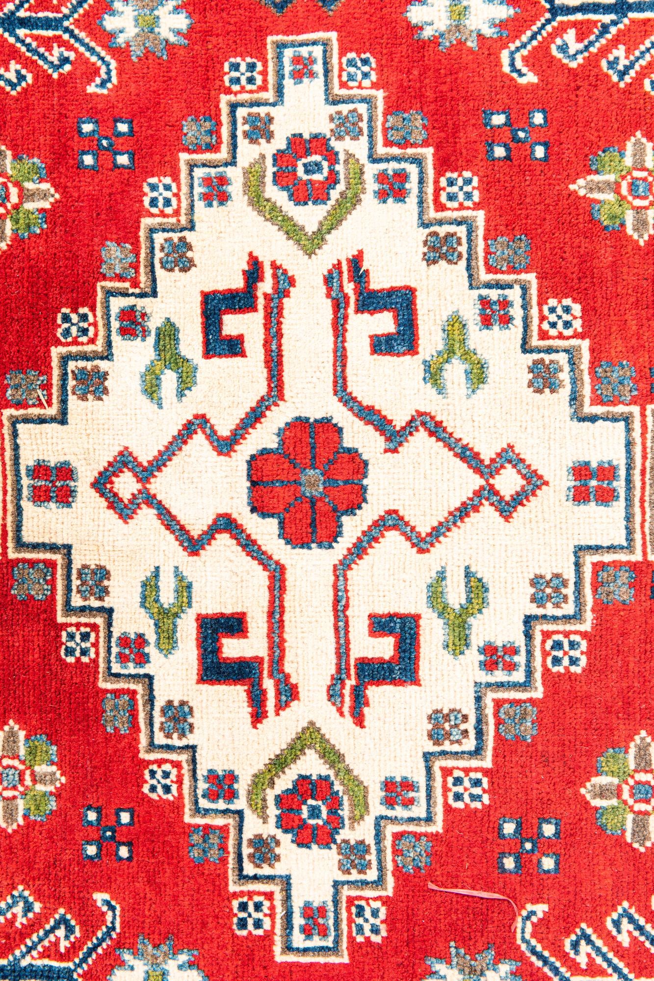 5' 5 x 7' 10 Hand Knotted Kazak Rug