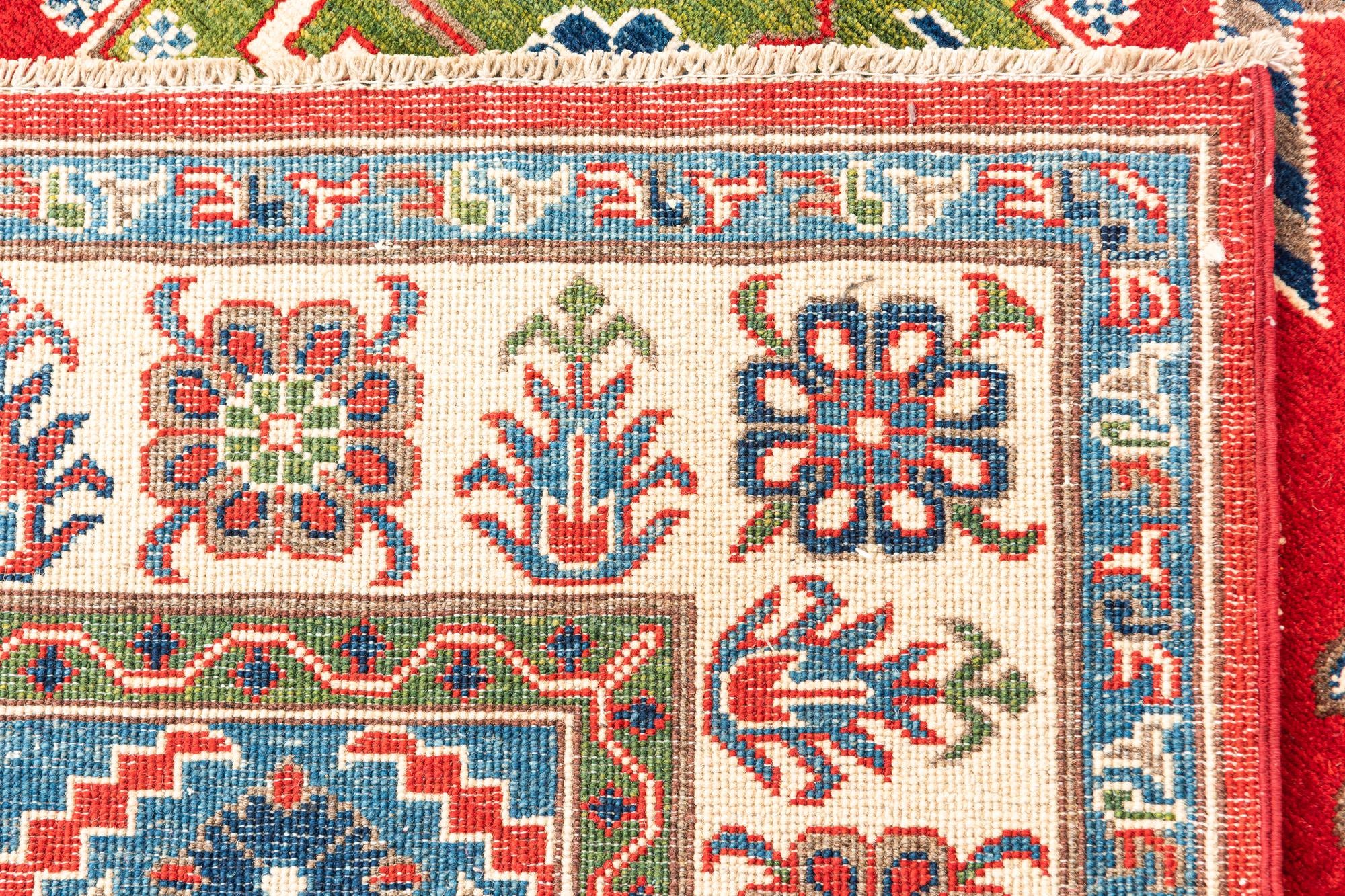 5' 5 x 7' 10 Hand Knotted Kazak Rug