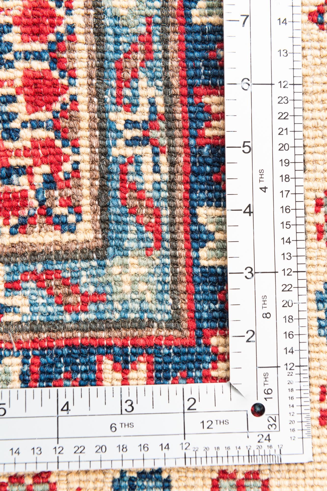 5' 6 x 8' Hand Knotted Kazak Rug