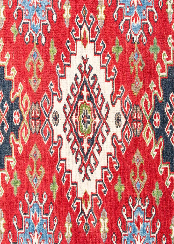 5' 7 x 7' 10 Hand Knotted Kazak Rug