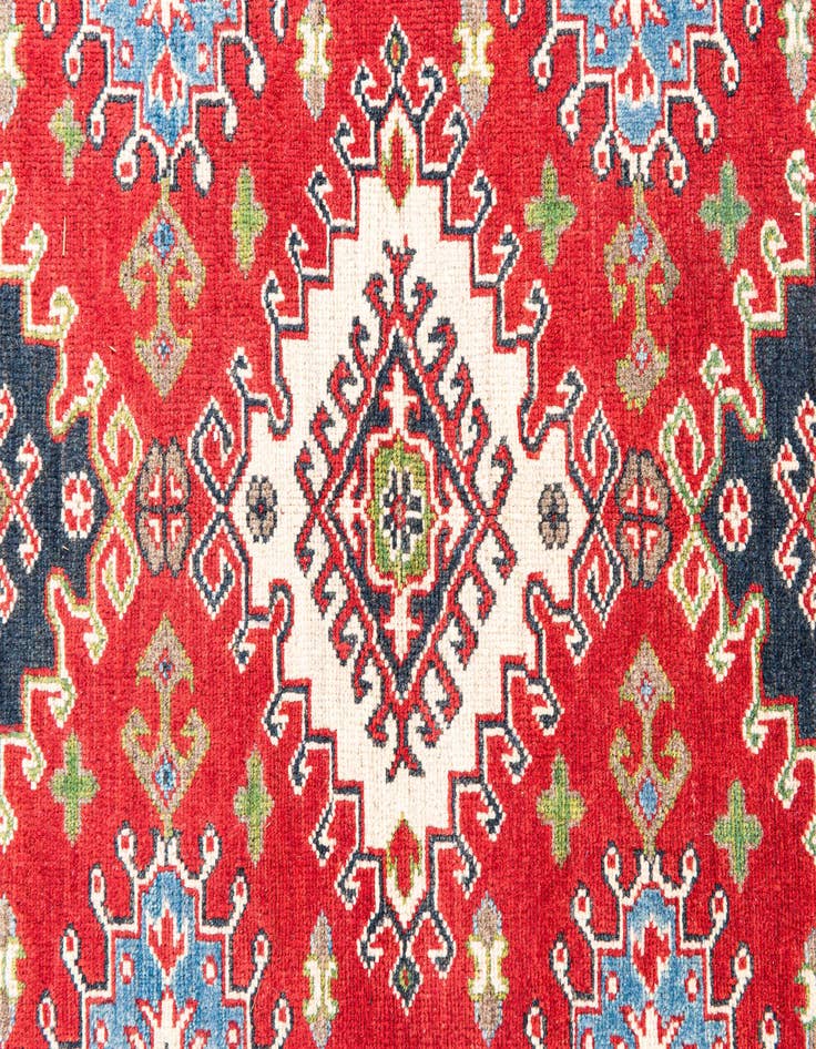 Detail image of 5' 7 x 7' 10 Hand Knotted Kazak Rug