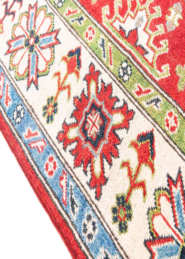 5' 7 x 7' 10 Hand Knotted Kazak Rug