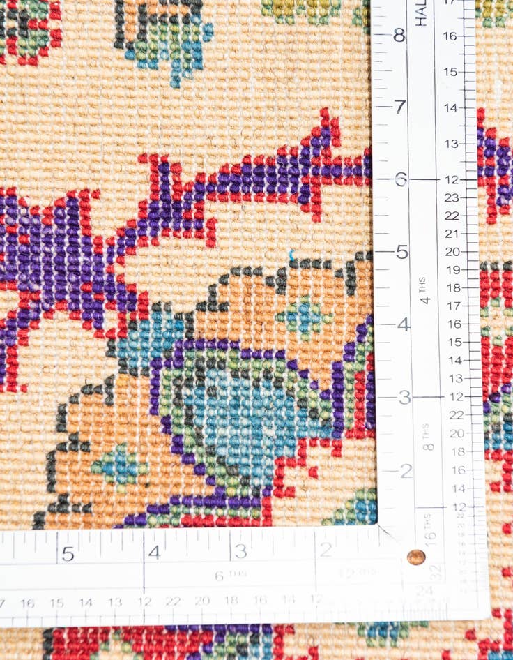 Detail image of 5' 8 x 8' 2  Hand Knotted Kazak Rug