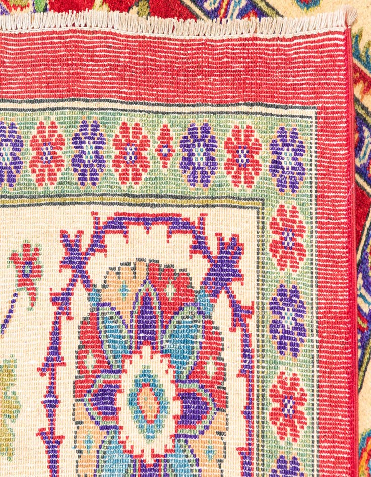 Detail image of 5' 8 x 8' 2  Hand Knotted Kazak Rug