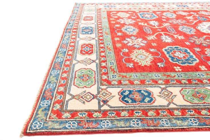 Detail image of 5' 7 x 8' Hand Knotted Kazak Rug