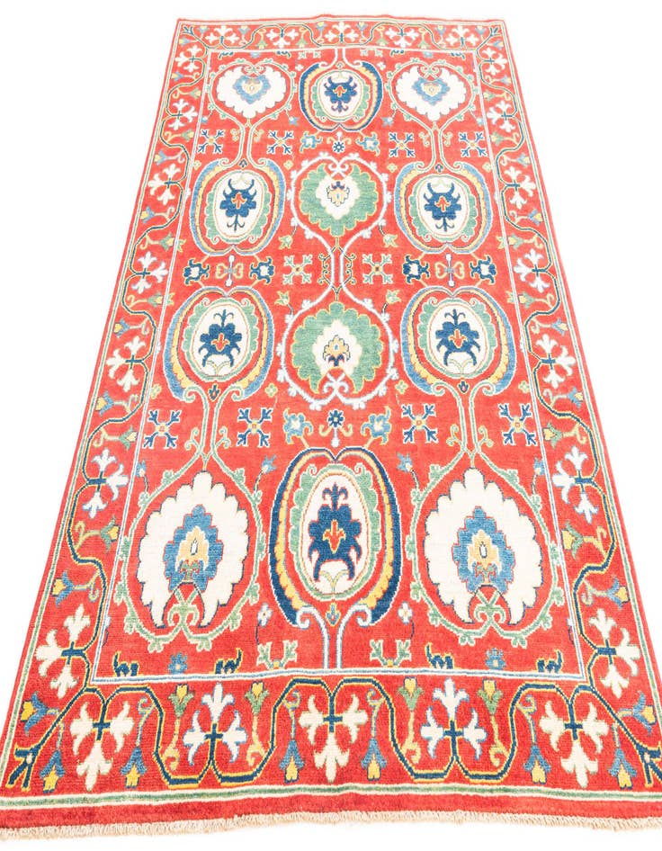 Detail image of 5' x 7'  Hand Knotted Kazak Rug