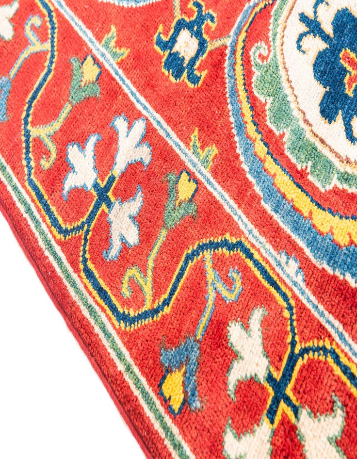 Detail image of 5' x 7'  Hand Knotted Kazak Rug
