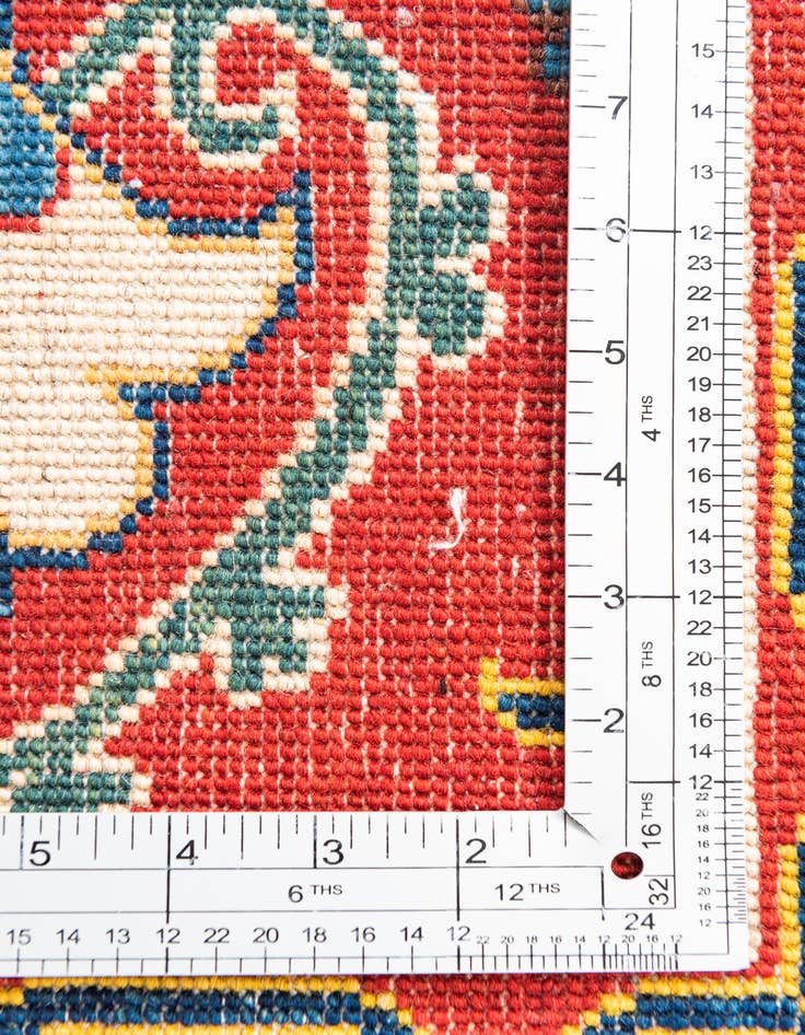 Detail image of 5' x 7'  Hand Knotted Kazak Rug