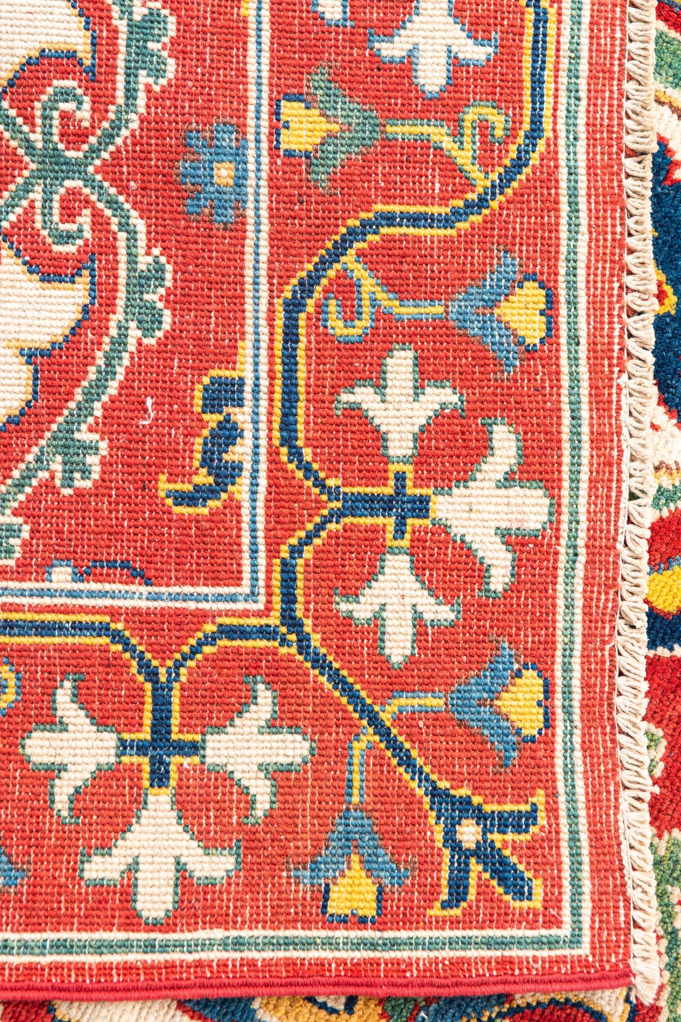 5' x 7' Hand Knotted Kazak Rug