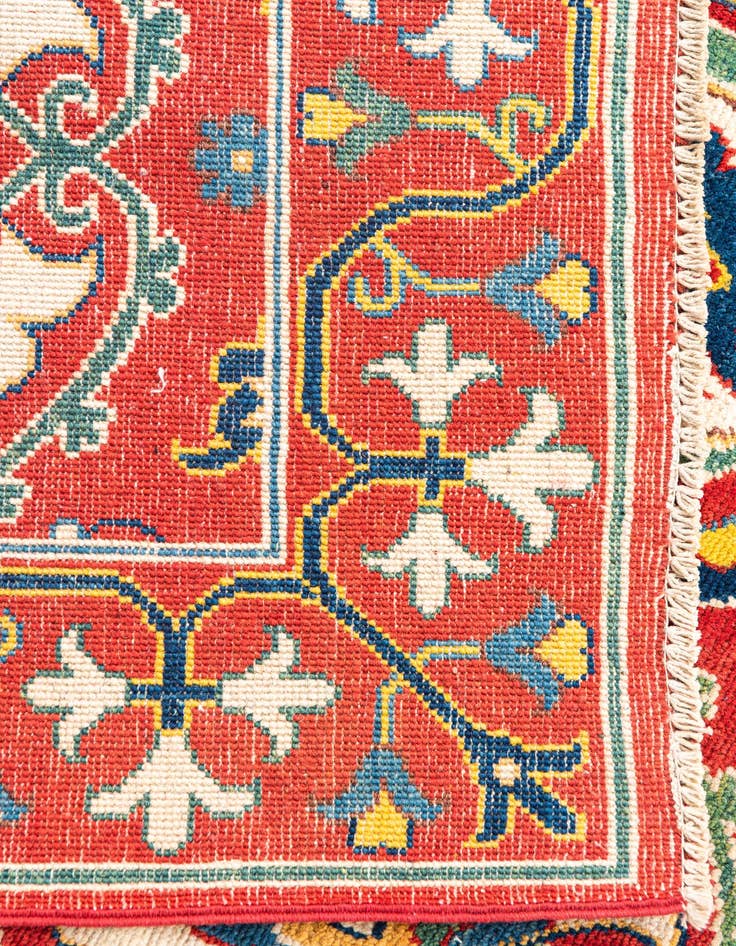 Detail image of 5' x 7'  Hand Knotted Kazak Rug