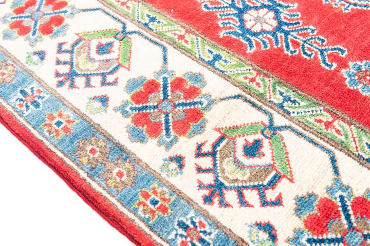 5' x 6' 8 Hand Knotted Kazak Rug