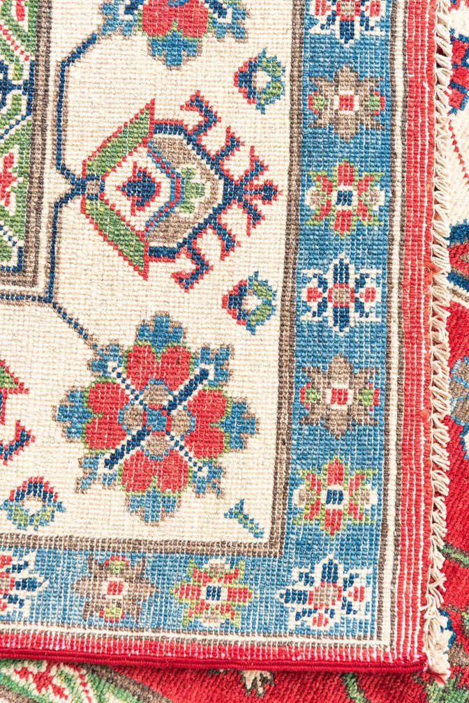 5' x 6' 8 Hand Knotted Kazak Rug