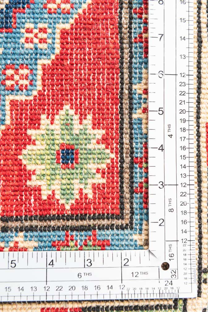 5' x 6' 6 Hand Knotted Kazak Rug