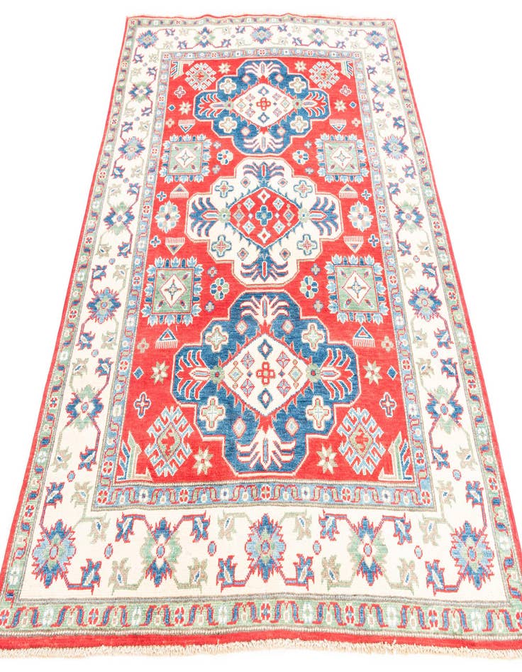 Detail image of 5' x 6' 8  Hand Knotted Kazak Rug