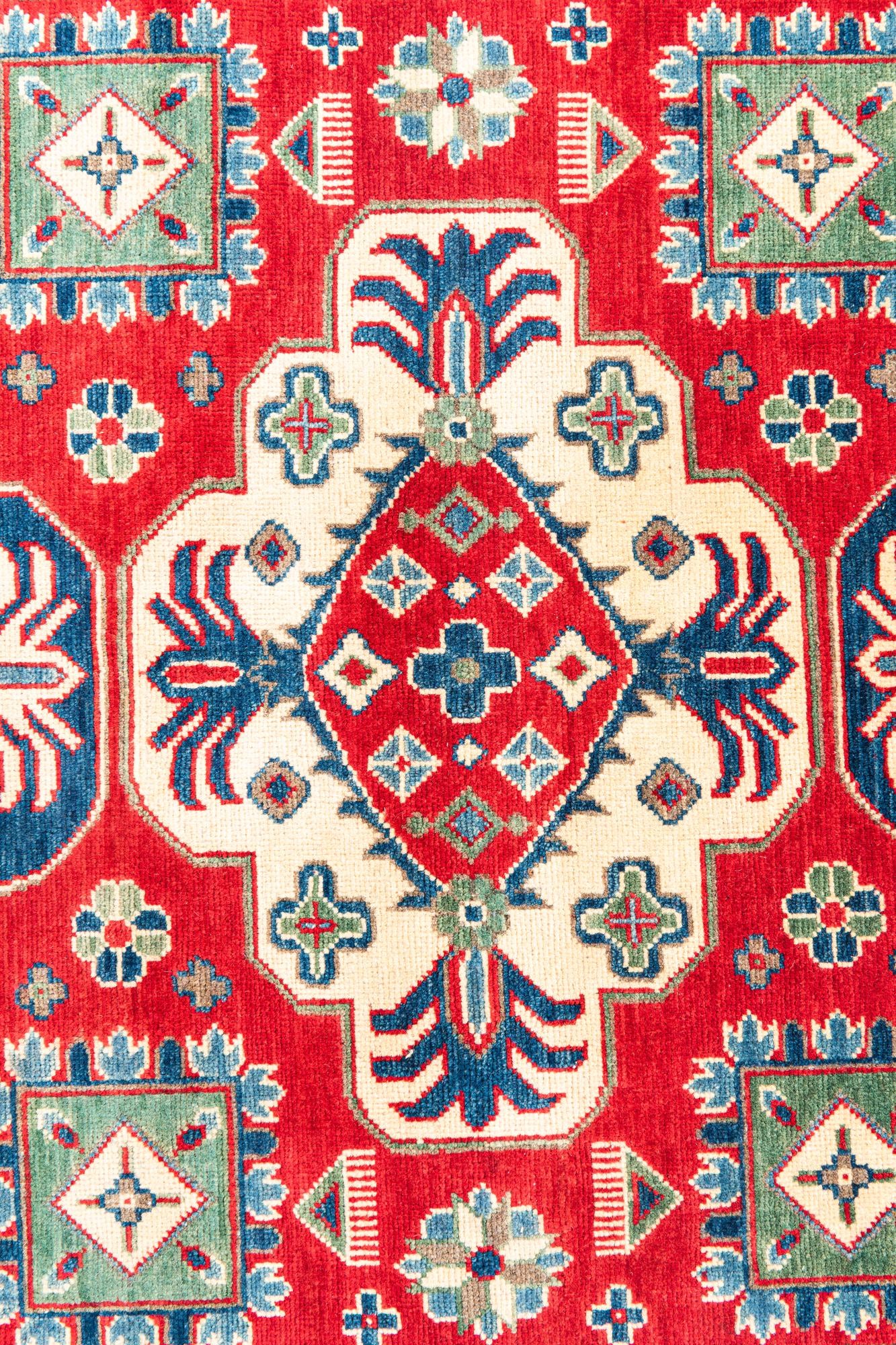 5' x 6' 8 Hand Knotted Kazak Rug