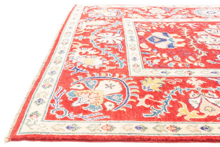 Detail image of 5' x 7' Hand Knotted Kazak Rug