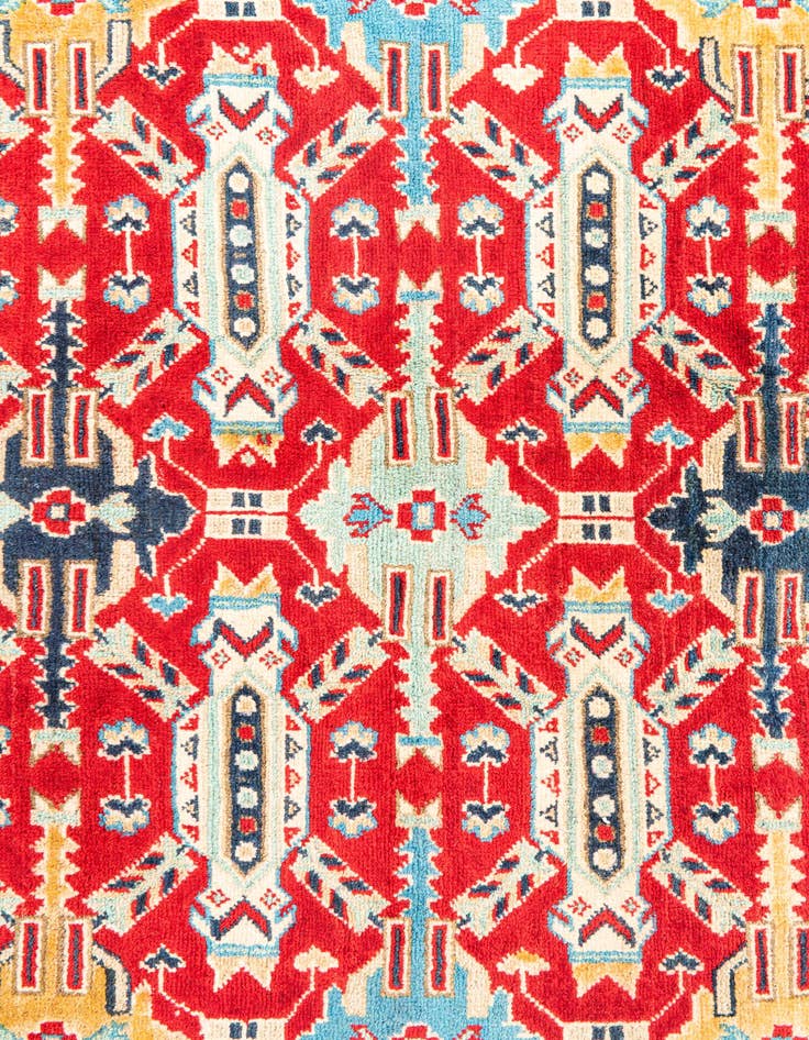 Detail image of 5' x 7'  Hand Knotted Kazak Rug