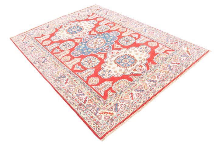 5' 2 x 6' 10 Hand Knotted Kazak Rug