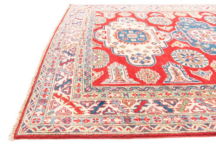 Detail image of 5' 2 x 6' 10 Hand Knotted Kazak Rug
