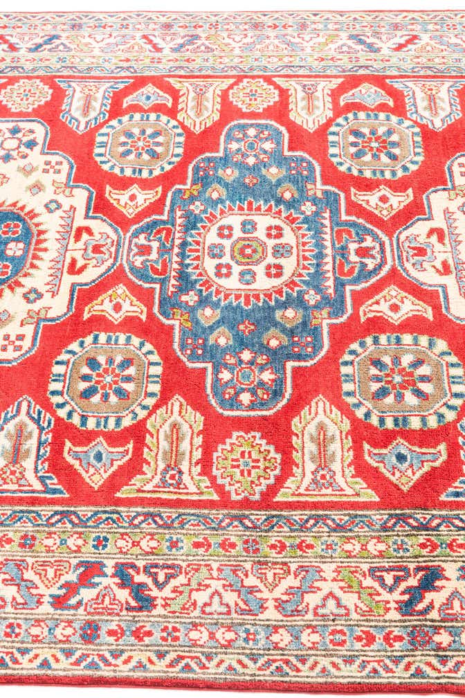 5' 2 x 6' 10 Hand Knotted Kazak Rug