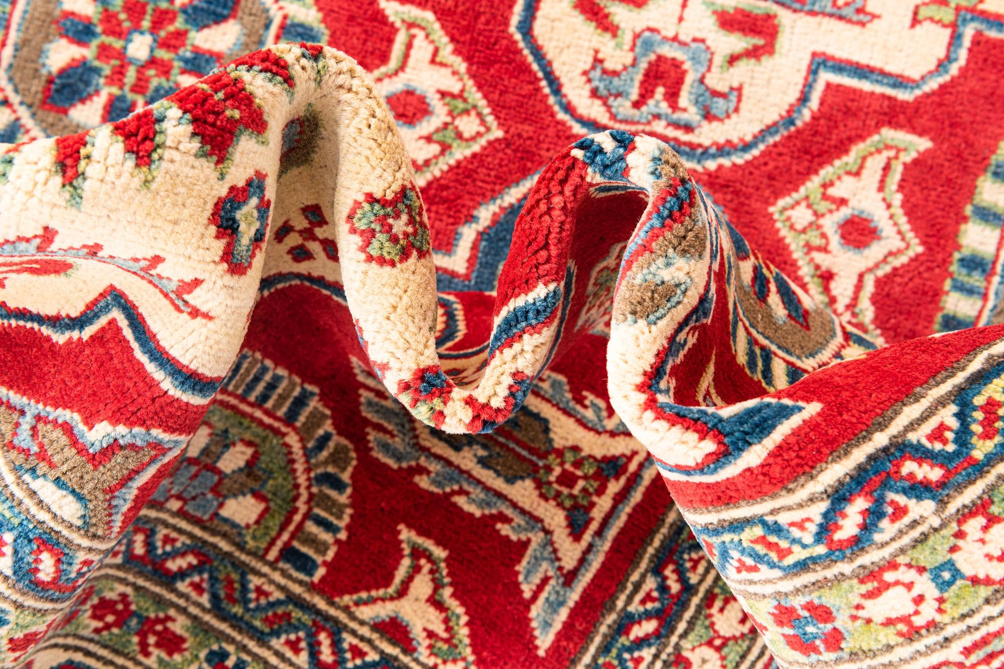 5' 2 x 6' 10 Hand Knotted Kazak Rug
