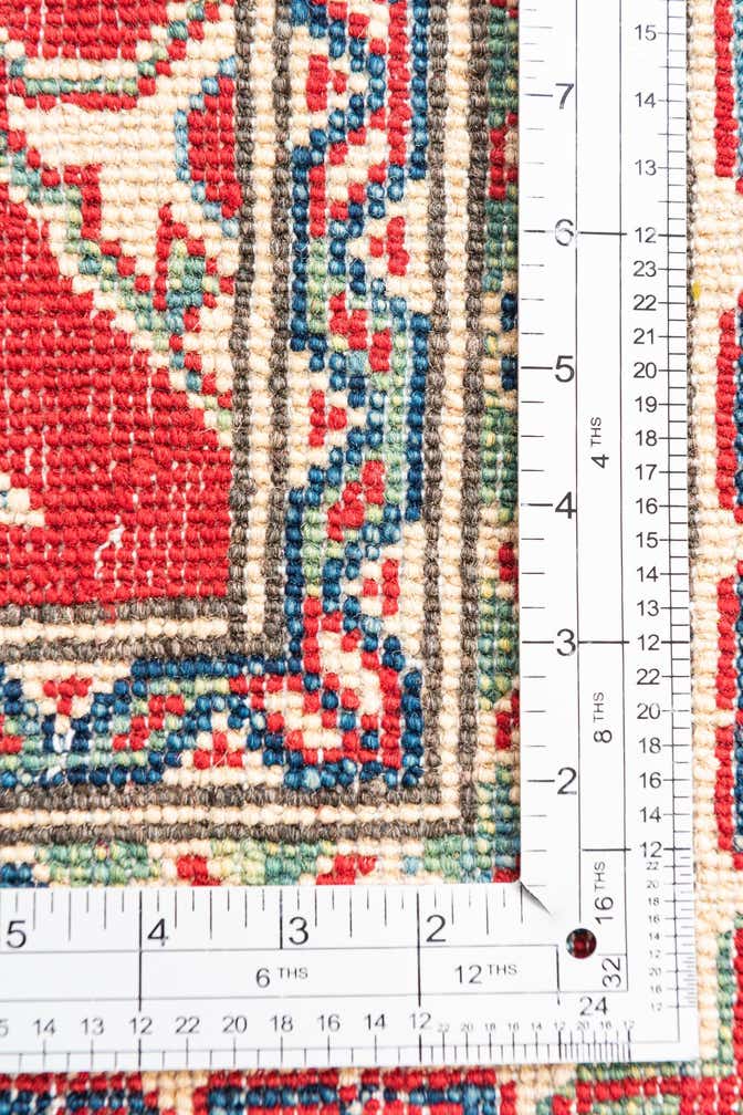 5' 2 x 6' 10 Hand Knotted Kazak Rug